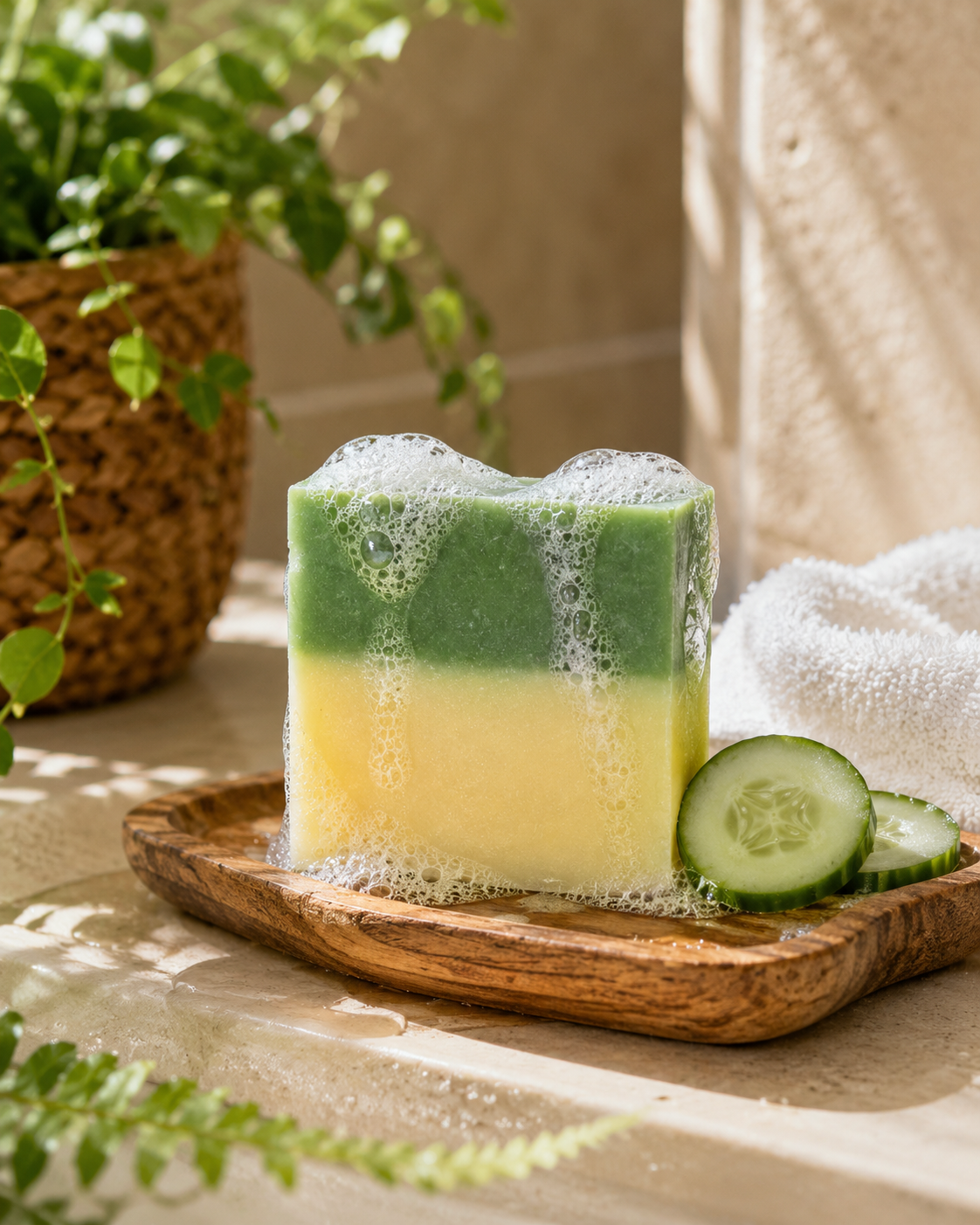 Aloe & Cool Cucumber Soothing Bar Soap