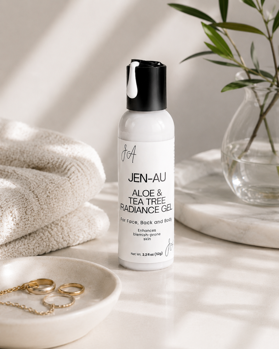 Aloe & Tea Tree Radiance Gel – Oily Skin