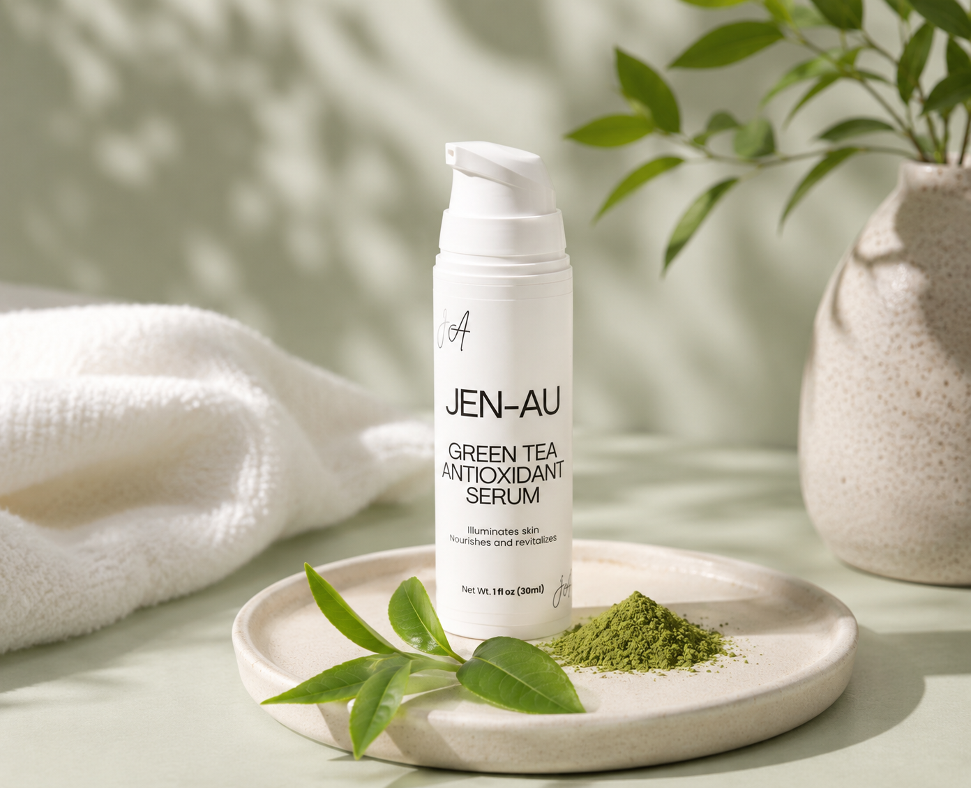 Green Tea Antioxidant Face Serum