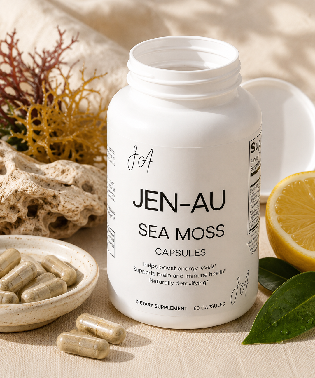 Organic Sea Moss Complex Capsules