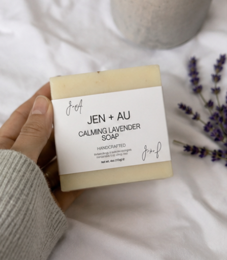 Calming Lavender Aromatherapy Bar Soap