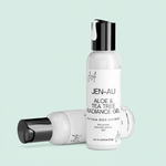 Aloe & Tea Tree Radiance Gel – Mint Background