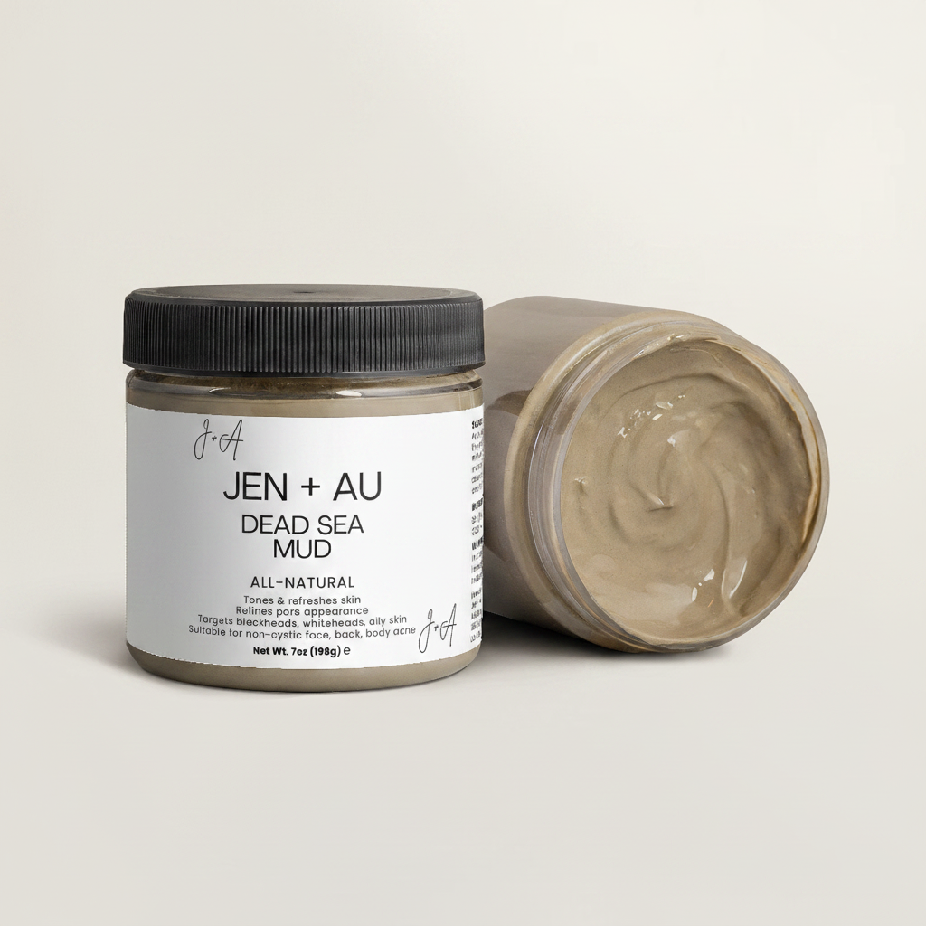 Dead Sea Mud - Warm Off-White Background