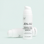 Green Tea Antioxidant Serum – Mint Background