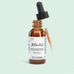 JEN-AU Mushroom Energy & Cognition Drops – Mint Background