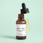 JEN + AU Scalp Health & Hair Growth Hair Oil – Mint Background