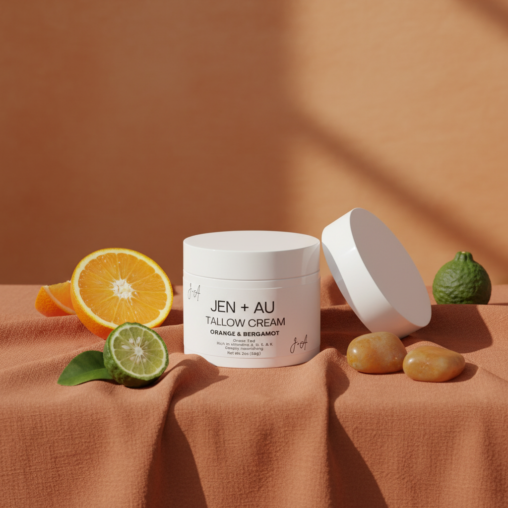 Tallow Cream Orange & Bergamot